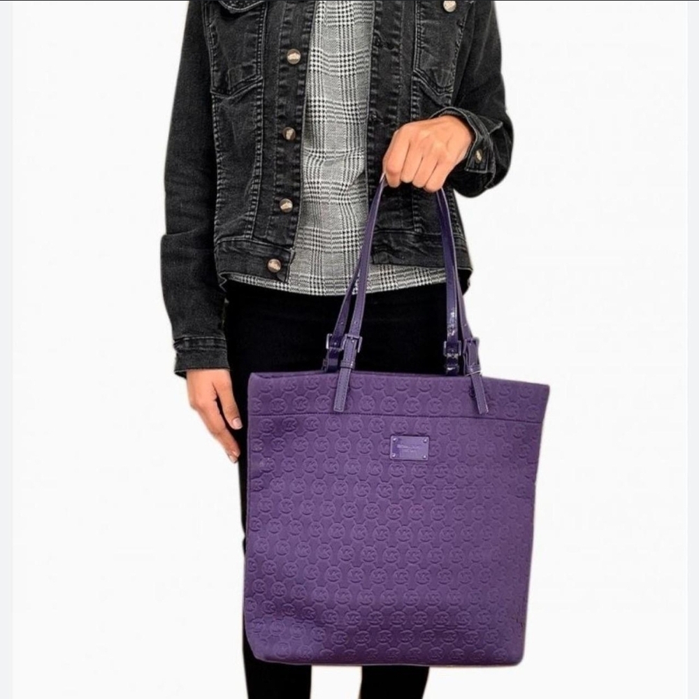 Elegant Purple Tote Bag